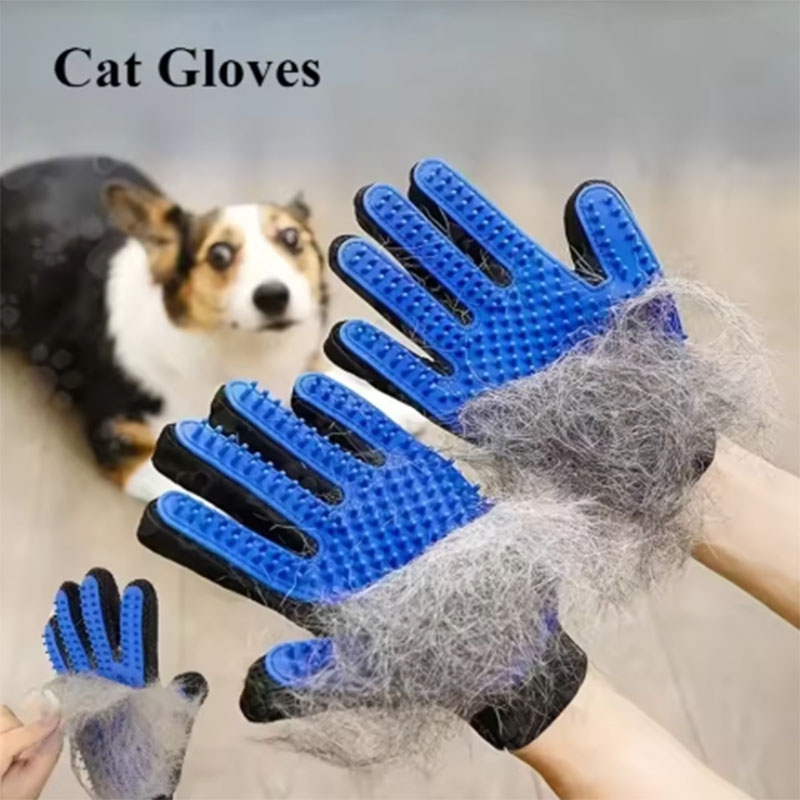 Pet Hair Glove Comb Pet Dog Ca - Pet Grooming Glove recension och pris