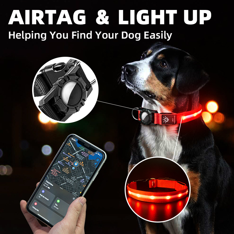 New Pet Collars WaterProof Led - Pet Gps Tracker Collar recension och pris
