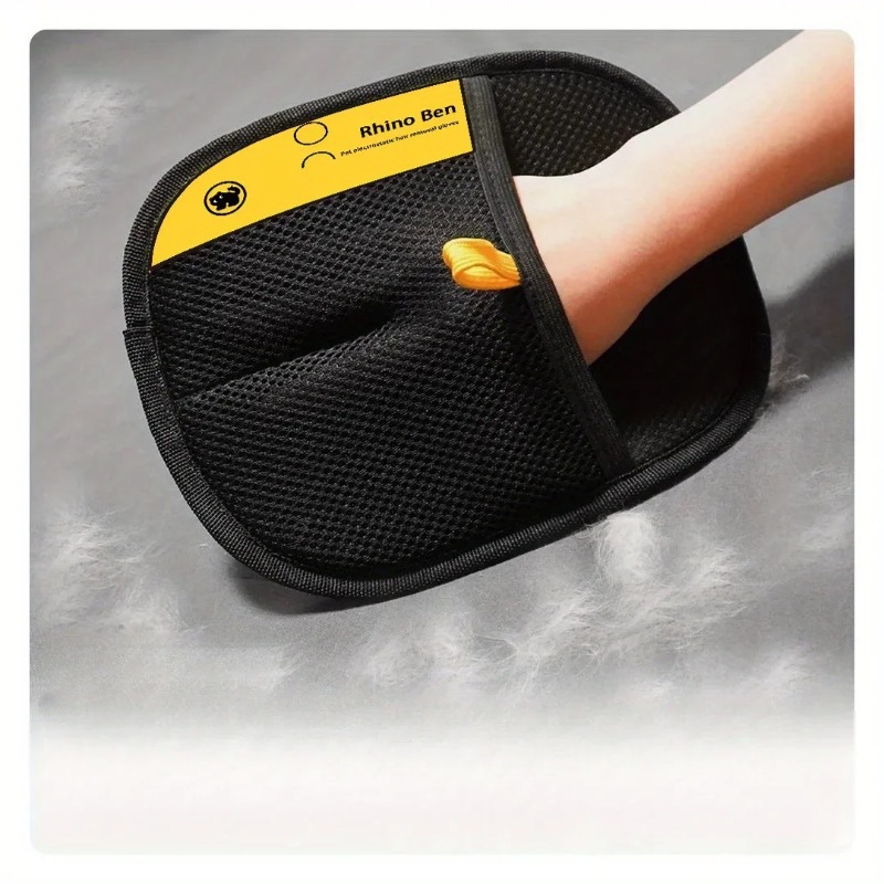 2-Piece Pet Hair Removal Glove - Pet Grooming Glove recension och pris