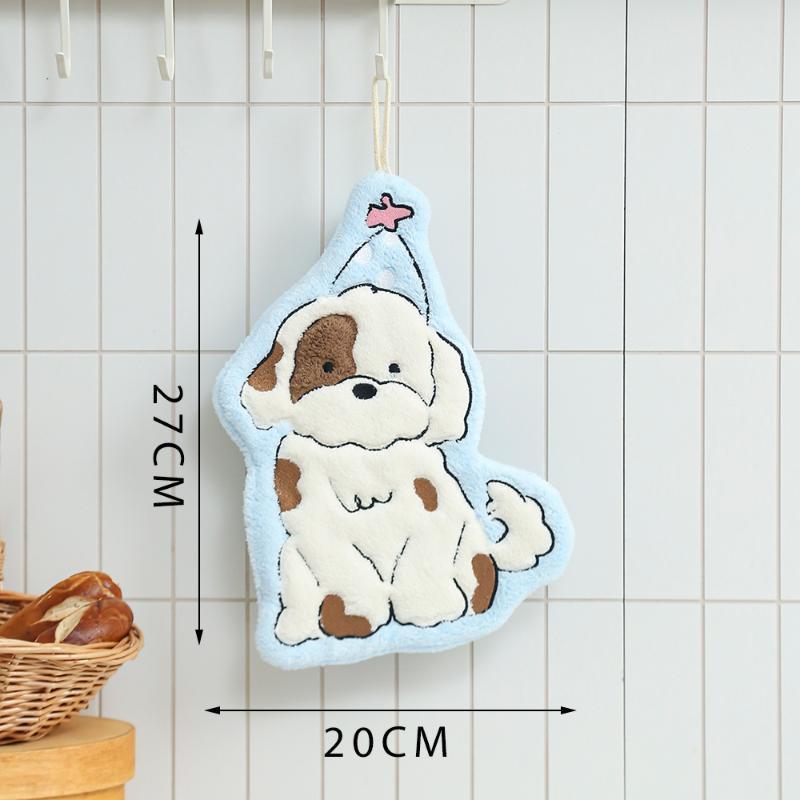 New Soft Coral Fleece Hand Tow - Pet Supplies Discount recension och pris