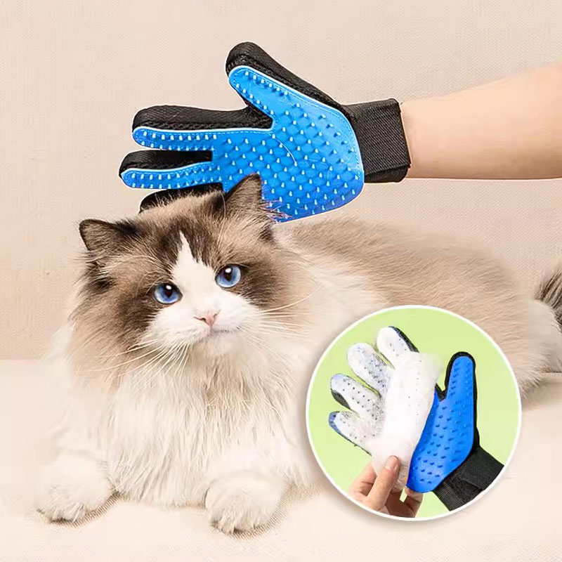 Pet Hair Remove Gloves Rubber  - Pet Grooming Glove recension och pris
