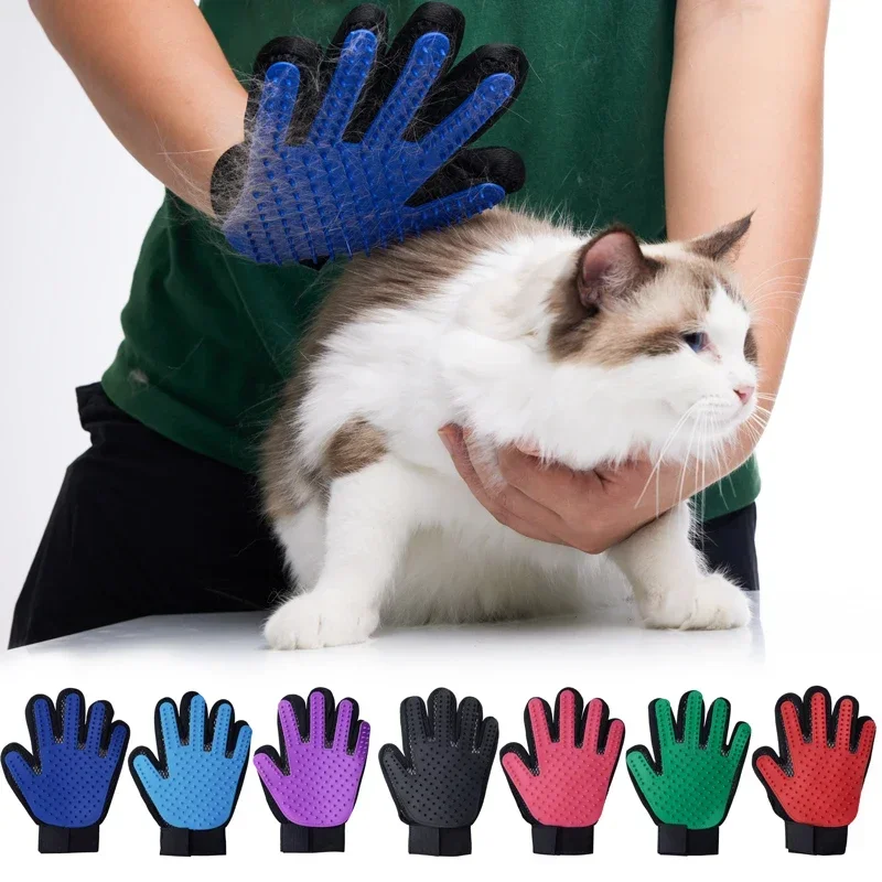 Pet Hair Remove Gloves Rubber  - Pet Grooming Glove recension och pris