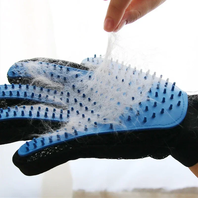 Pet Hair Remove Gloves Rubber  - Pet Grooming Glove recension och pris