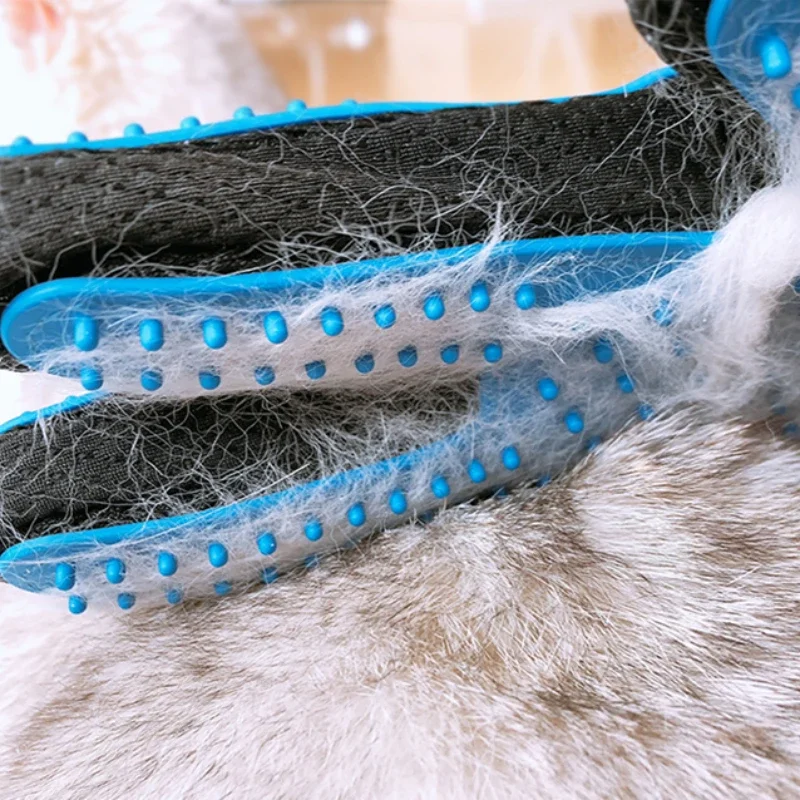 Pet Hair Remove Gloves Rubber  - Pet Grooming Glove recension och pris