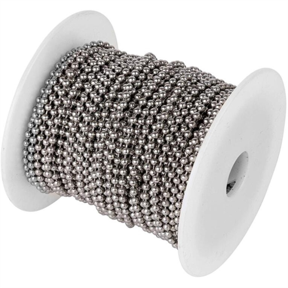 10m Stainless Steel Bead Ball  - Pet Supplies Discount recension och pris