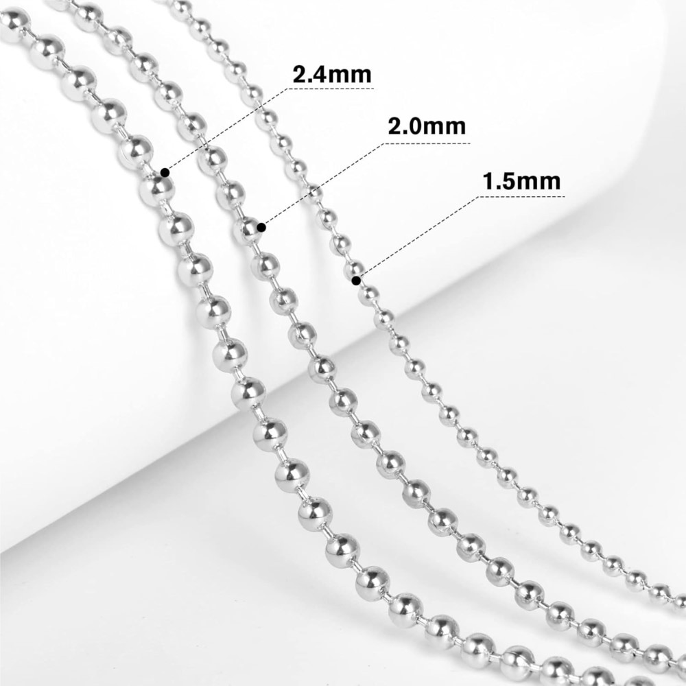 10m Stainless Steel Bead Ball  - Pet Supplies Discount recension och pris