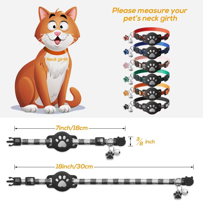 Pet Collar for Airtag Cat Coll - Pet Gps Tracker Collar recension och pris