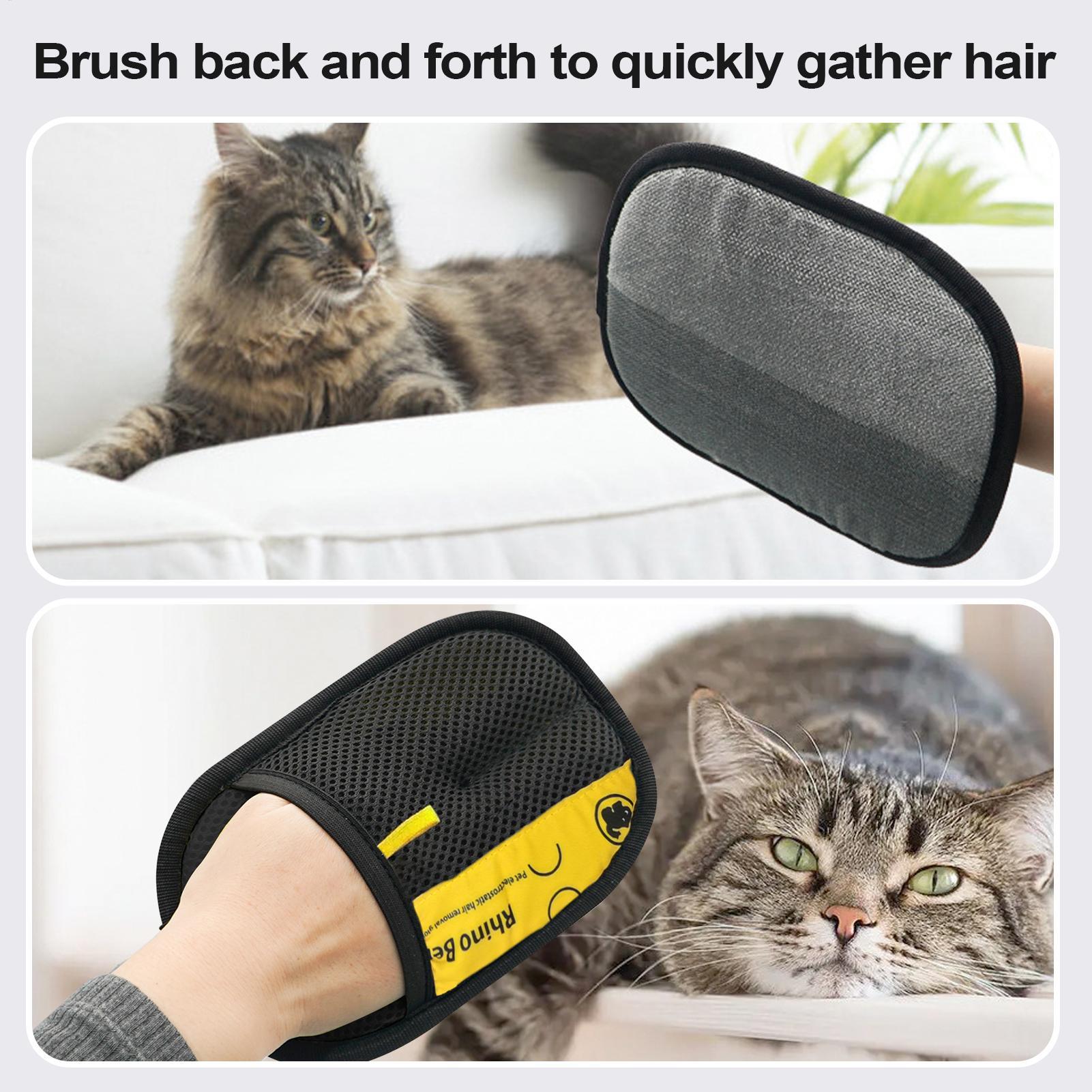 1 Pair Static Removal Gloves F - Pet Grooming Glove recension och pris