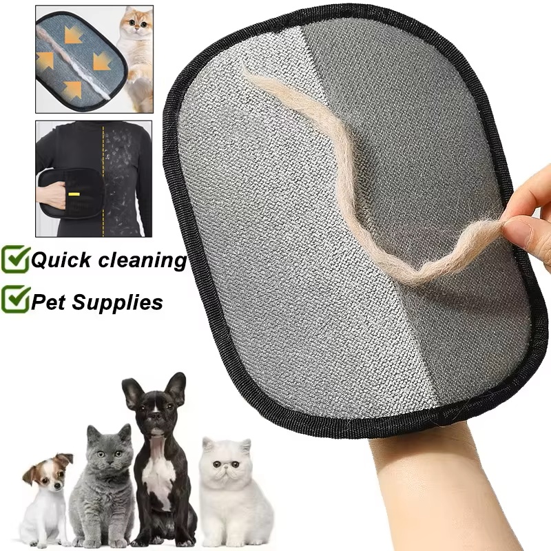 Pet Hair Removal Tool Reusable - Pet Grooming Glove recension och pris