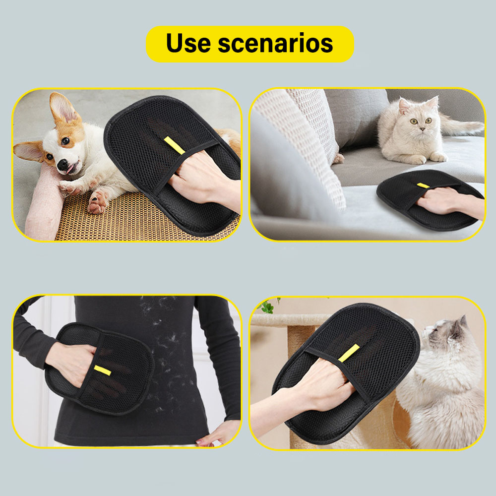 Pet Grooming Gloves Static Ded - Pet Grooming Glove recension och pris