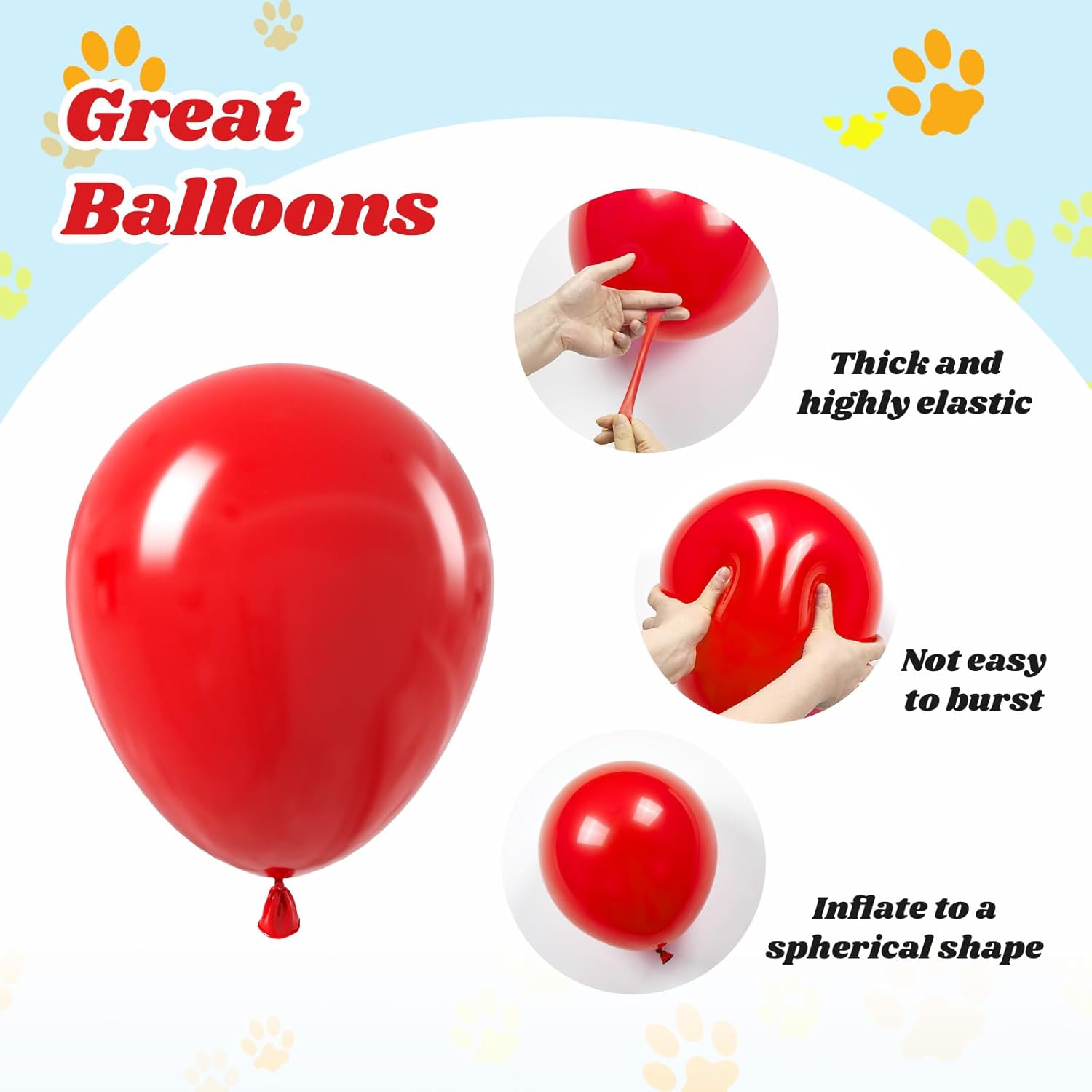 40pcs Paw Blue Yellow Red Late - Pet Supplies Discount recension och pris