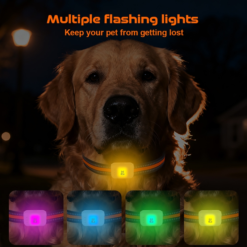 GPS Pet Tracker with Colorful  - Pet Gps Tracker Collar recension och pris