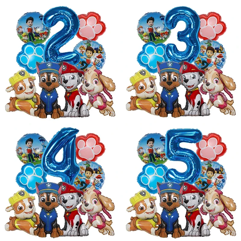 9pcs Cartoon Paw Patrol Foil B - Pet Supplies Discount recension och pris